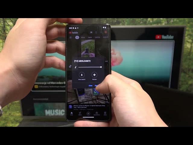 Video thumbnail for How to Cast Youtube from GOOGLE Pixel 7 to TV – Cast Option