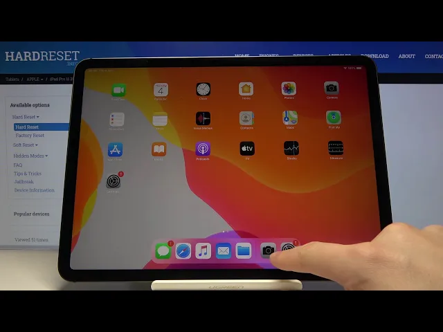 Video thumbnail for How to Turn Off Camera Grid Lines in iPad Pro 11 2020 – Turn Off Orientation Lines