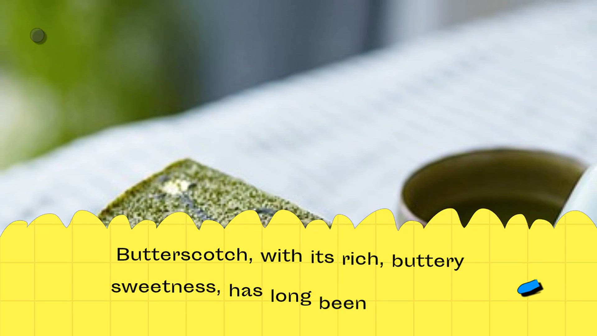 'Video thumbnail for Butterscotch for the Modern Palate: Reinventing Traditional Flavors for Contemporary Tastes'