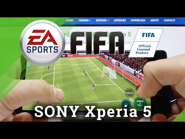 Video thumbnail for Playing FIFA Mobile on SONY Xperia 5 – Short Gameplay and Settings