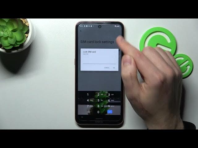 Video thumbnail for How to Lock SIM Card with SIM PIN on NOKIA X20 - SIM Card Locking