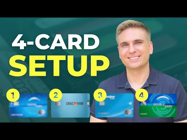 Video thumbnail for Credit Card Experiment: My 4-Card Strategy to Maximize Cash Back in 2024!