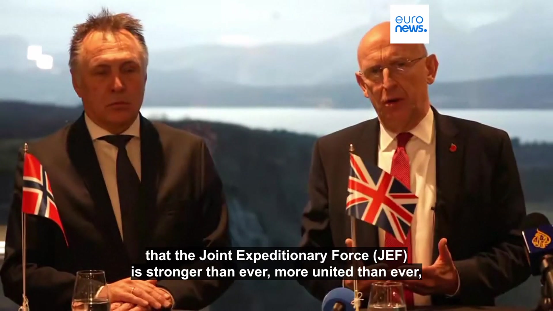 'Video thumbnail for Joint Expeditionary Force launches enhanced partnership with Ukraine'