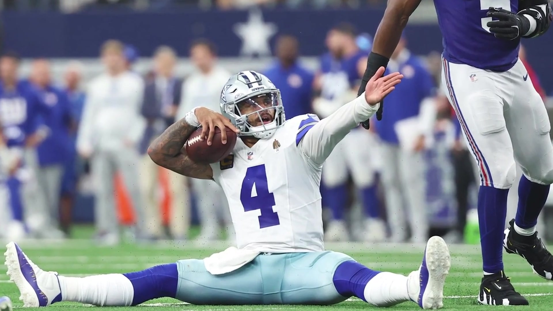 'Video thumbnail for a to z sports dallas: dak prescott's elite play masked by cowboys' pass protection issues'