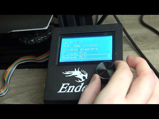 Video thumbnail for Ender 3 - How To Preheat ABS