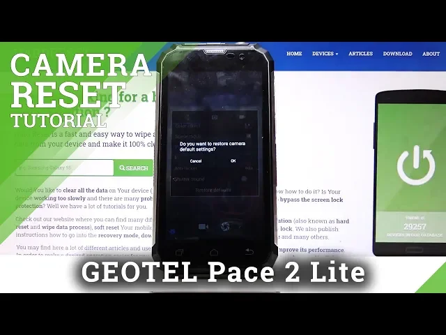 Video thumbnail for How to Reset Camera in GEOTEL Pace 2 Lite – Restore Camera Settings