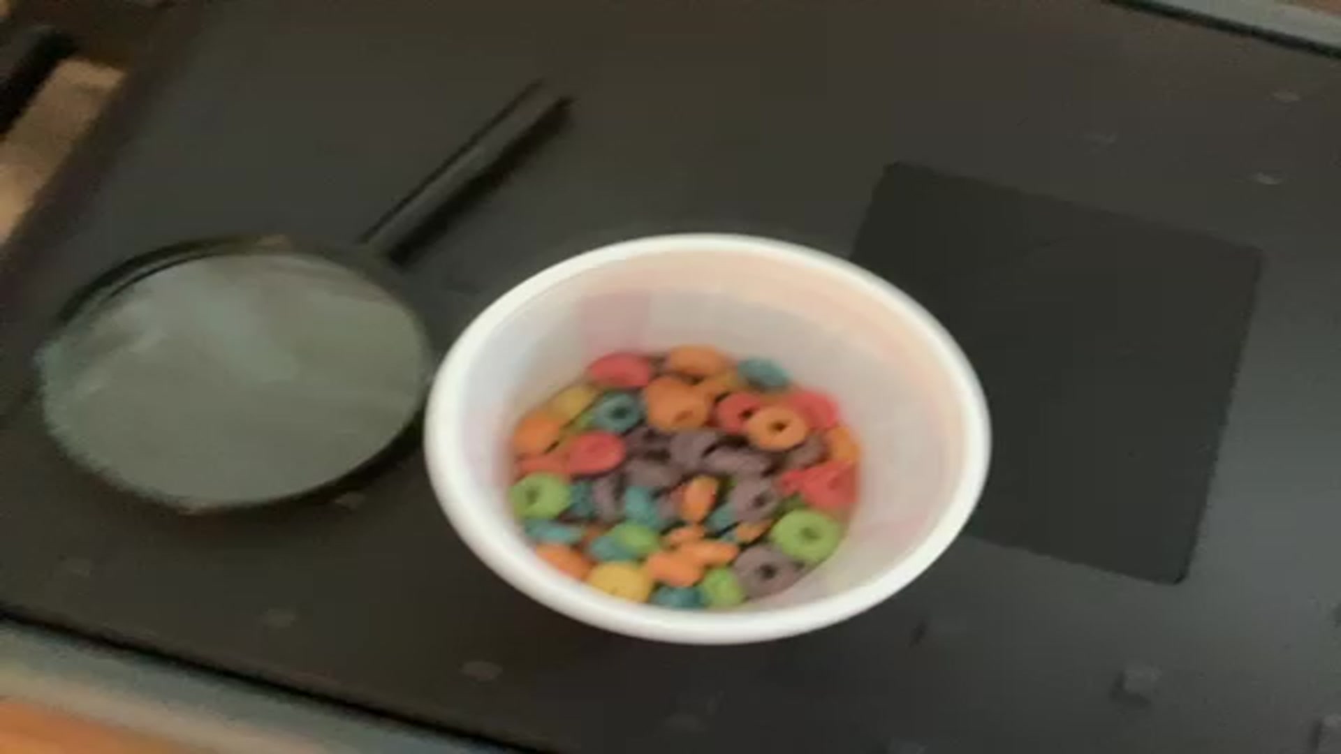 Video thumbnail for Me eatin’ cereal