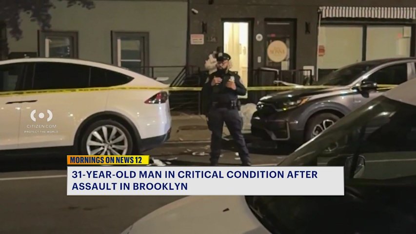Video thumbnail for 31-year-old man in critical condition after assault in Bed-Stuy