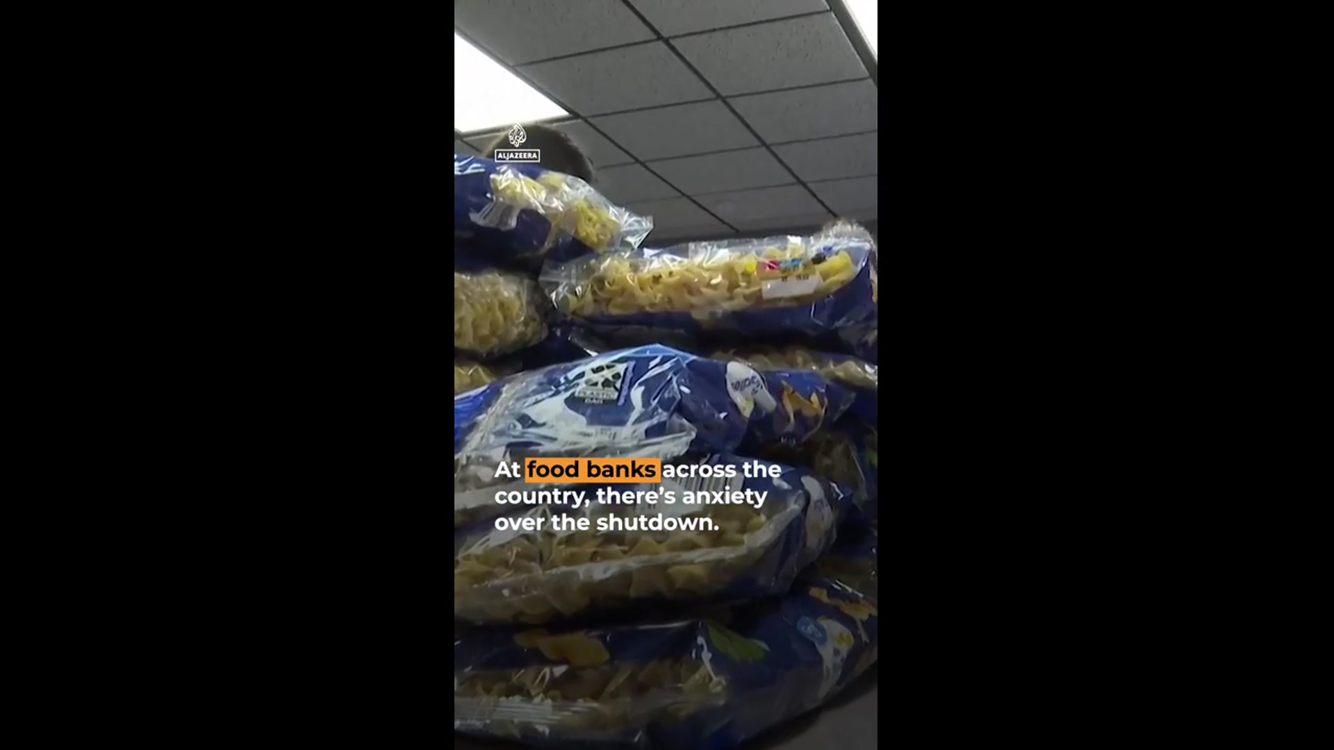 'Video thumbnail for Longest ever US gov't shutdown leaves millions without pay or food aid'