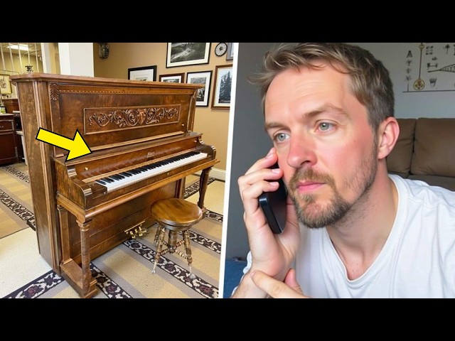 Video thumbnail for Man Brings Piano To Thrift Store, Then Learns Something Surprising About It