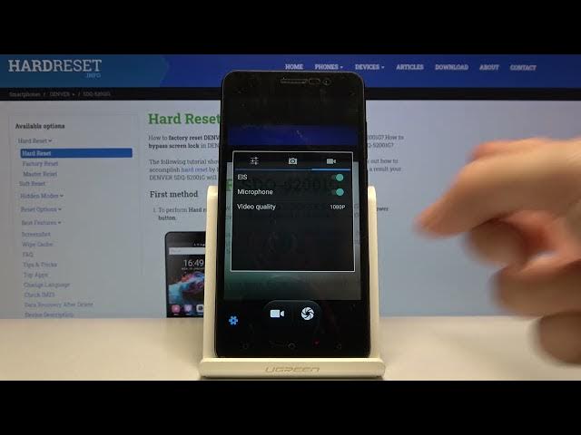 Video thumbnail for How to Activate Image Stabilization in Denver SDQ-52001G – Stabilize Videos