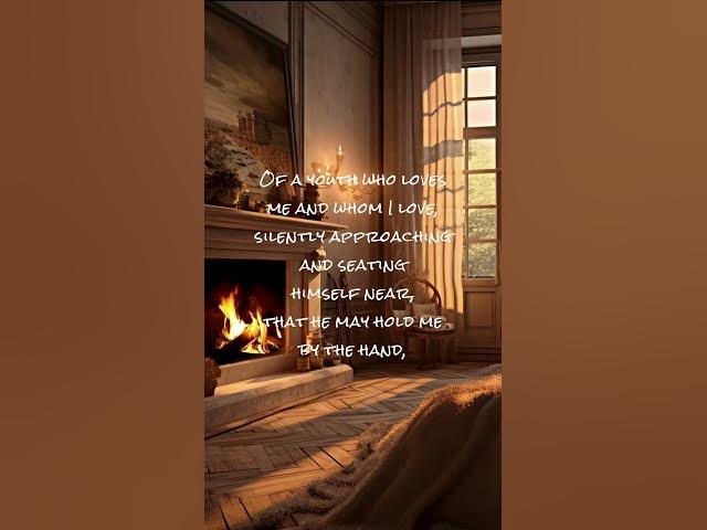 'Video thumbnail for 🔥 If You're In Love Listen to This | A Glimpse | By Walt Whitman | Love Poetry 🔥 #quotes #love'