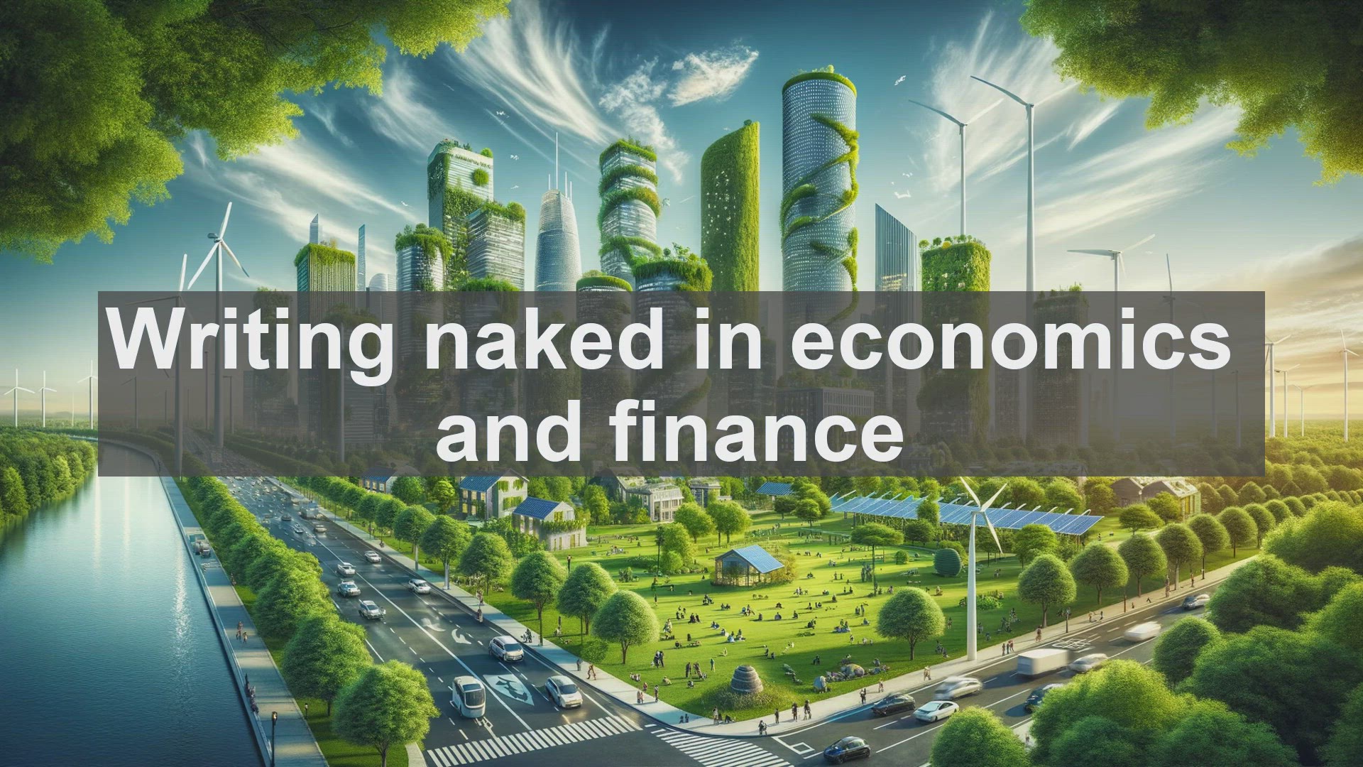'Video thumbnail for Writing naked in economics and finance'