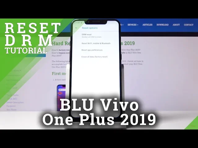 Video thumbnail for How to Reset DRM in BLU Vivo One Plus 2019 - Digital Rights Management