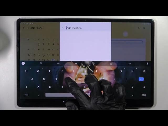 Video thumbnail for How to Add Event to Calendar on LENOVO TAB P12 PRO - Create Calendar Event