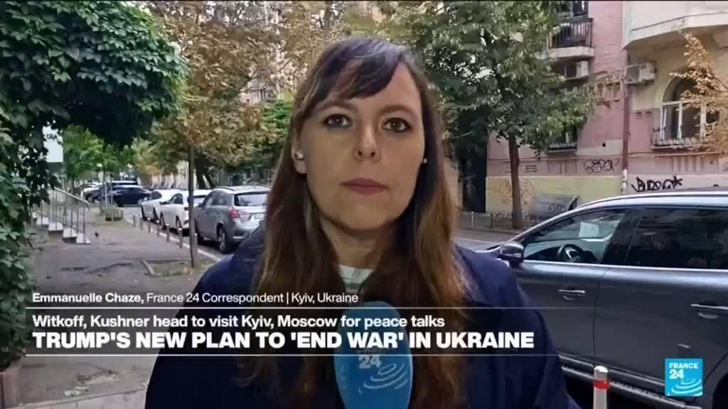 Video thumbnail for Trump sends envoys to Moscow, Kyiv with new plan to 'end war'