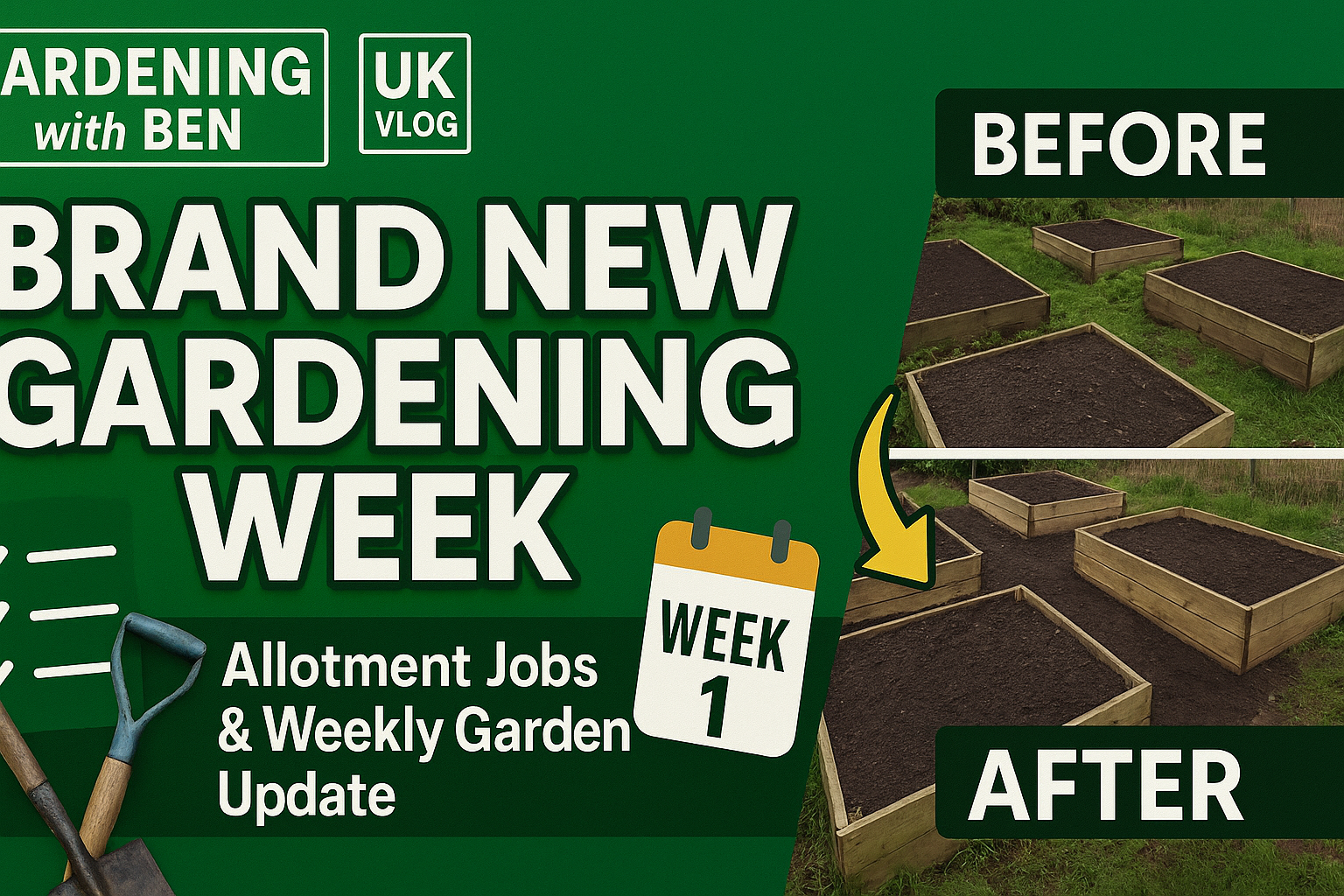 Video thumbnail for ✅ New Gardening Week Guide | Essential Allotment Jobs & Weekly Garden Update