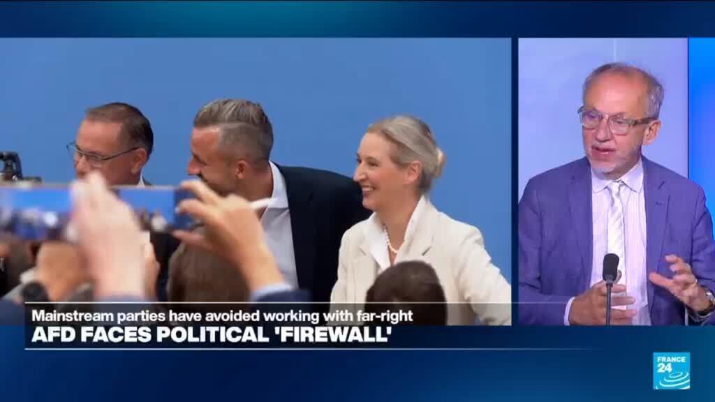 Video thumbnail for What is Germany's political 'firewall' and can it keep out the AfD?