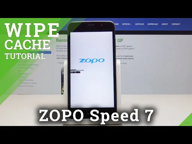 Video thumbnail for Wipe Cache Partition in ZOPO Speed 7 - Reset Temporary Cache Files