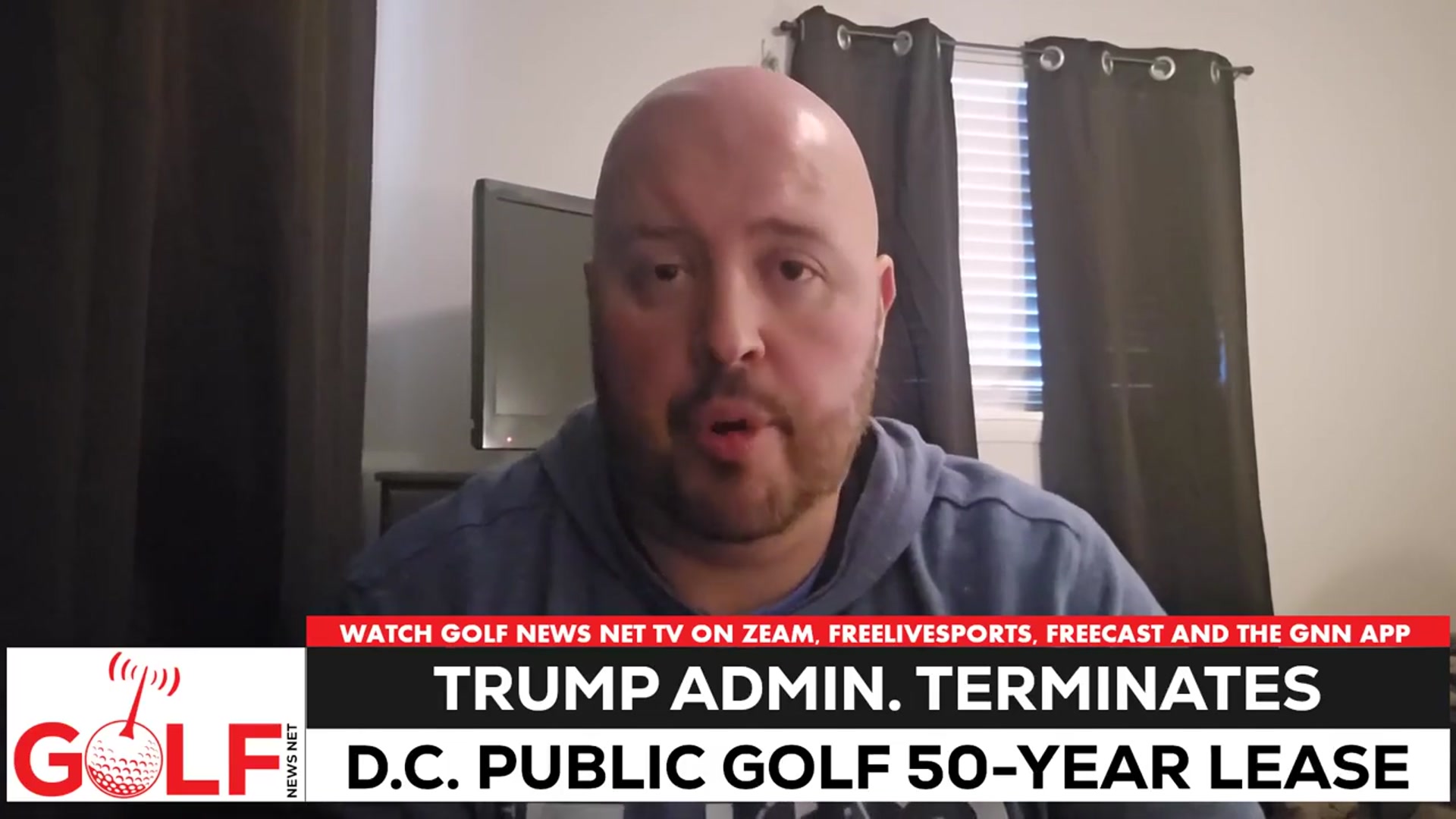 Video thumbnail for Trump administration terminates 50-year lease for DC public golf operator
