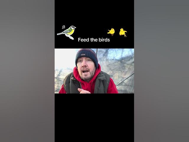 Video thumbnail for 🎥 ✅ 🐦 Feed the Birds This Winter ❄️ | Help Wildlife Through the Cold Months | #Shorts