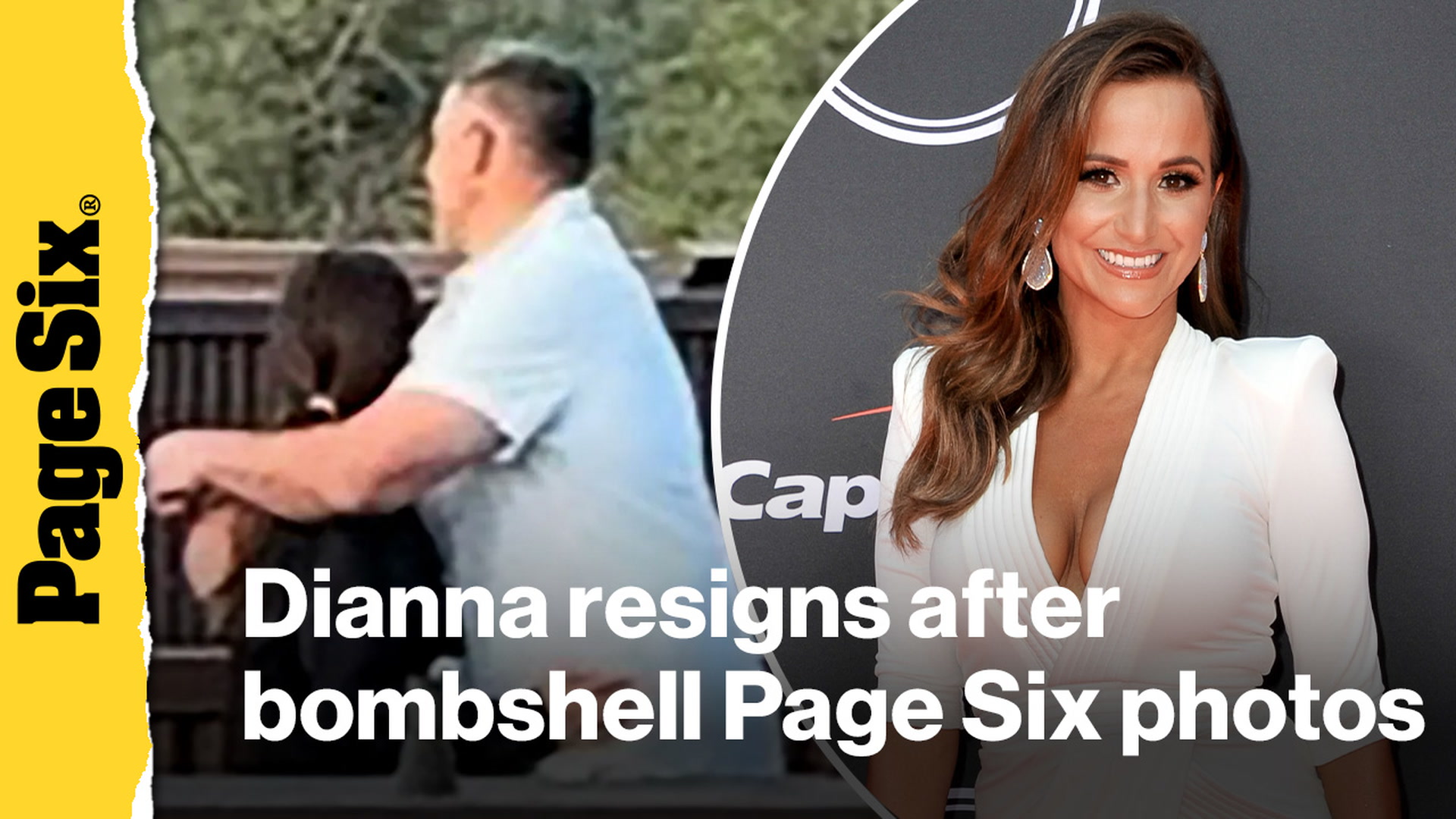 Video thumbnail for NFL reporter Dianna Russini resigns from the Athletic after bombshell Page Six photos of her with Patriots' Mike Vrabel