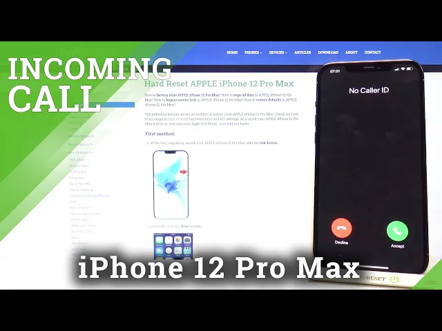 Video thumbnail for How Incoming Call Screen Looks in iPhone 12 Pro Max – Check Incoming Call Animation