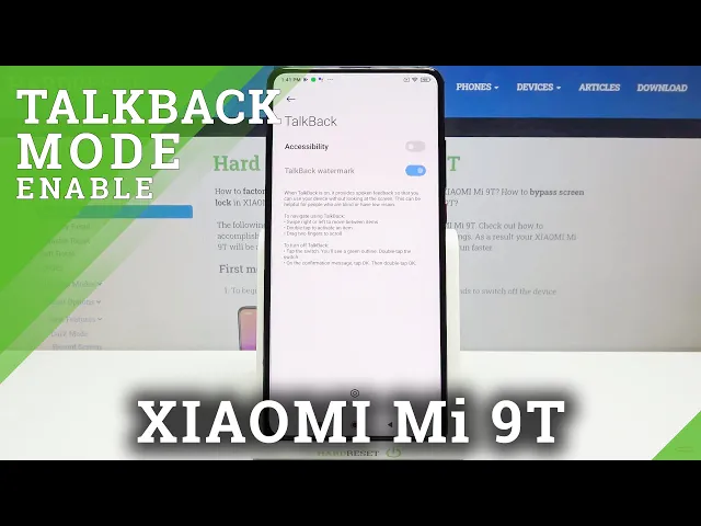 Video thumbnail for TalkBack Mode in XIAOMI Mi 9T – How to Enable / Disable TalkBack Feature