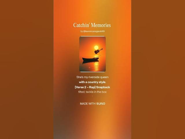 Video thumbnail for Catchin' Memories (created with Suno AI)