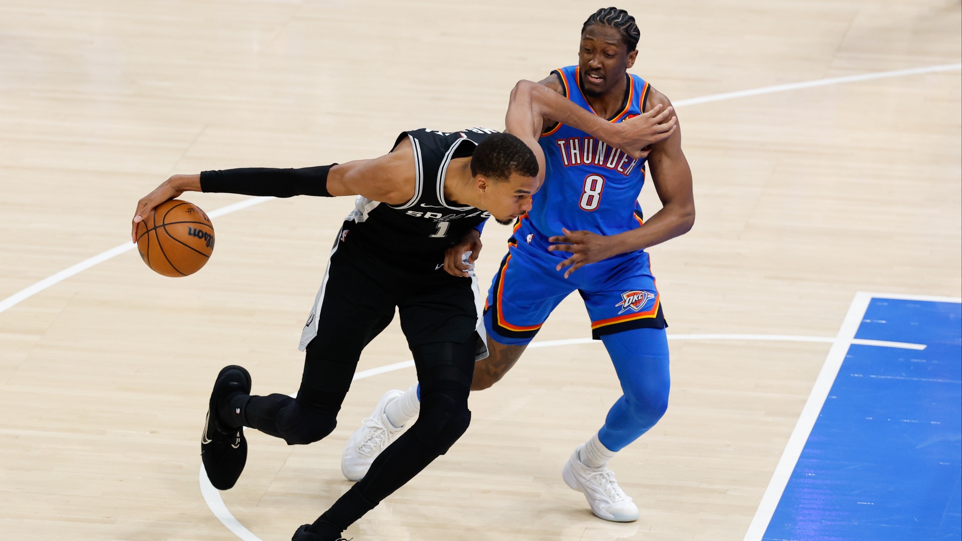 Video thumbnail for Spurs Edge Out in Thrilling Double Overtime Playoff Recap!