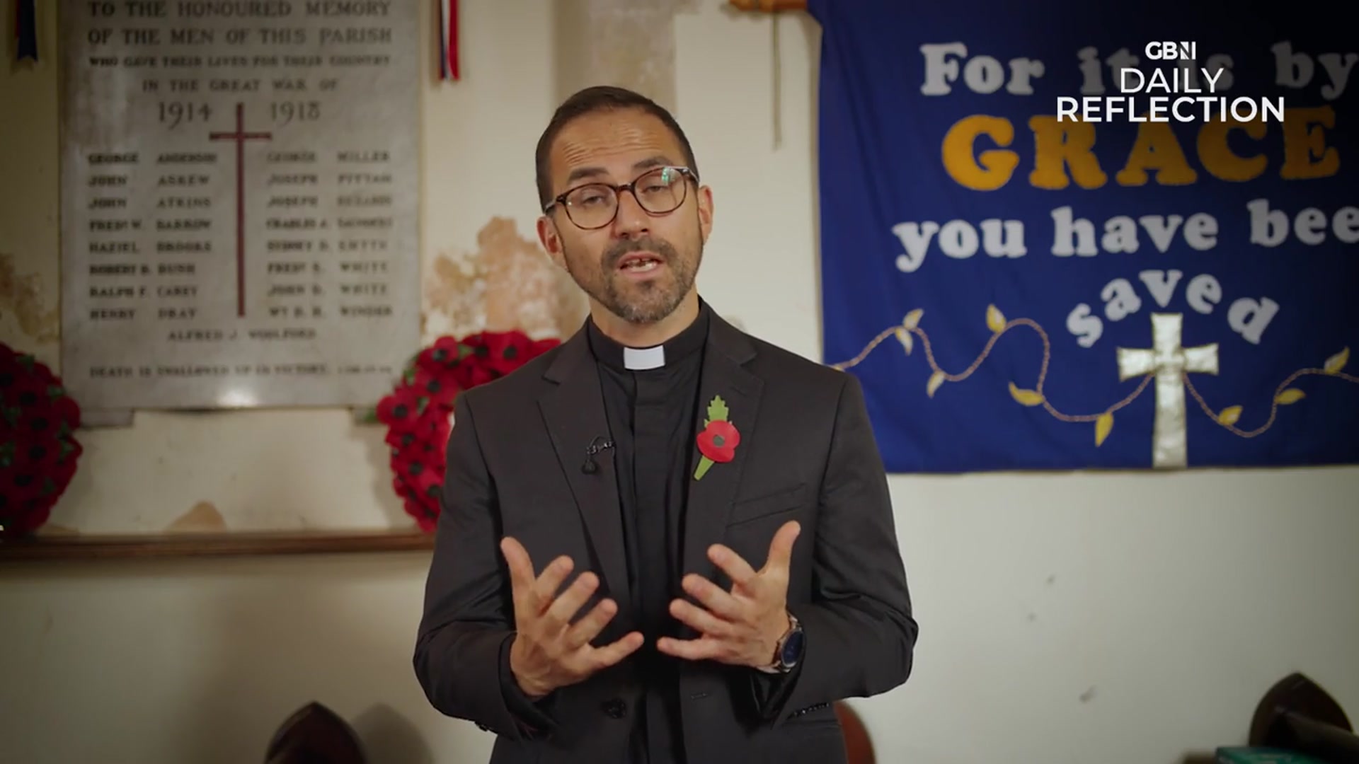 'Video thumbnail for GB News Daily Reflection - Sunday 9th November'