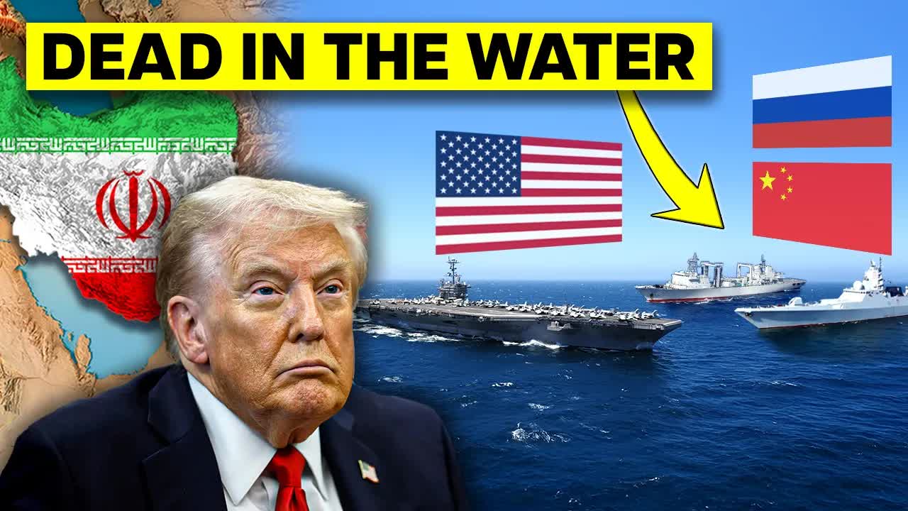 Video thumbnail for business basics: russia & china warn us over iran bombing threat?