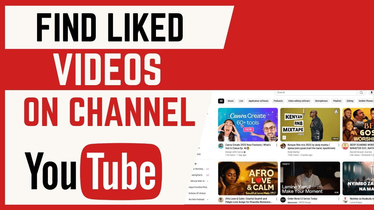 Video thumbnail for How To Find Liked Videos On YouTube Channel