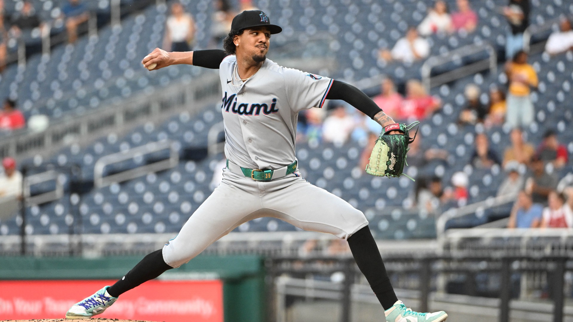 Video thumbnail for Eury Perez's Road Struggles & Marlins' Lefty Issues