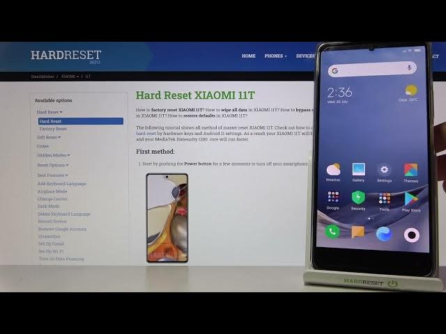 Video thumbnail for XIAOMI 11T Default Themes Preview