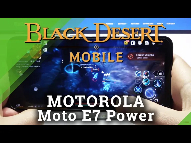 Video thumbnail for Motorola Moto E7 Power - Black Desert Mobile Gameplay & Settings