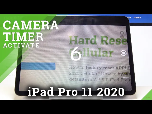Video thumbnail for How to Activate Camera Timer in iPad Pro 11 2020 – Photo Countdown