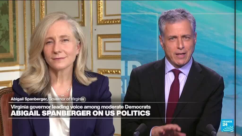 Video thumbnail for Virginia Governor Abigail Spanberger in Paris: 'There's no single blueprint for Democratic Party'