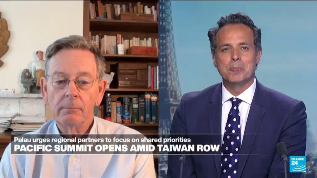 Video thumbnail for Pacific Summit opens amid Taiwan row