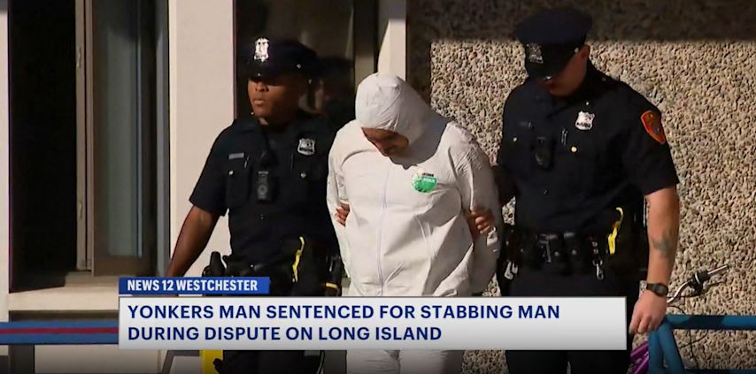 Video thumbnail for Yonkers man sentenced for stabbing man on Long Island