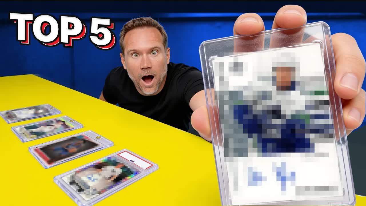 Video thumbnail for Sports Card Investor: TOP 5 HOTTEST Sports Cards!