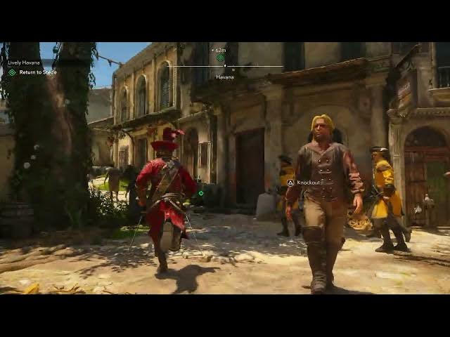 Video thumbnail for Assassin's Creed Black Flag Resynched - Lively Havana: Kill and Loot The Pickpocket: Return To Stede