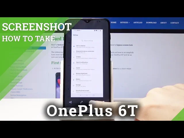 Video thumbnail for How to Capture Screen in OnePlus 6T - Take Screenshot
