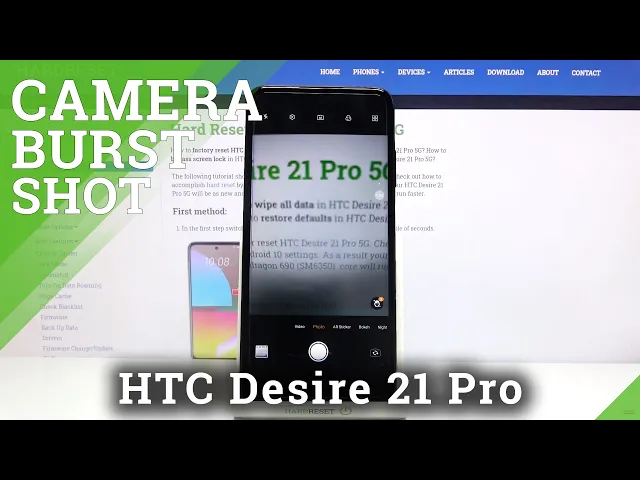 Video thumbnail for How to Take Burst Shot in HTC Desire 21 Pro – Photo Series