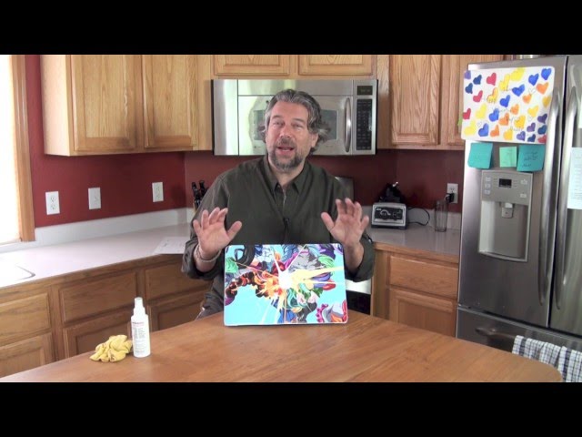 Video thumbnail for How to install a Nuvango MacBook Pro sticker on your laptop!