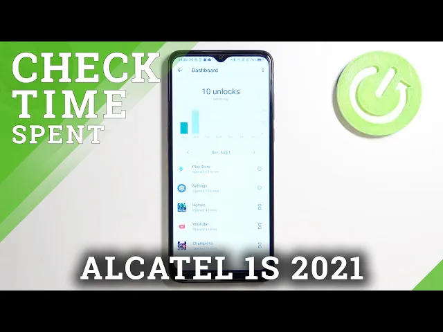 Video thumbnail for How to Check Number of Apps Opened Each Day in Alcatel 1S 2021?