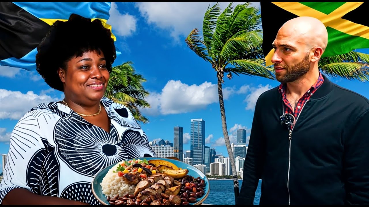 Video thumbnail for Miami's Best Caribbean Food Tour! Curry Conch and Jerk Chicken!