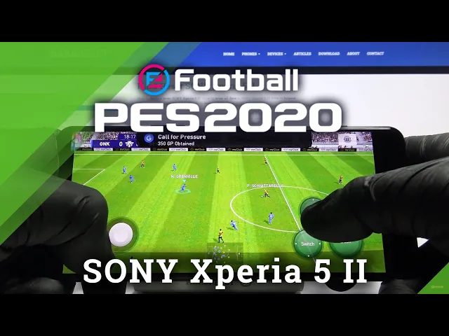 Video thumbnail for Pro Evolution Soccer on SONY Xperia 5 II – Test Performance