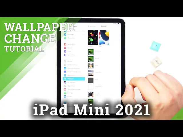 Video thumbnail for How to Change Lockscreen Wallpaper on iPad mini (2021) - Set Up Lockscreen Picture