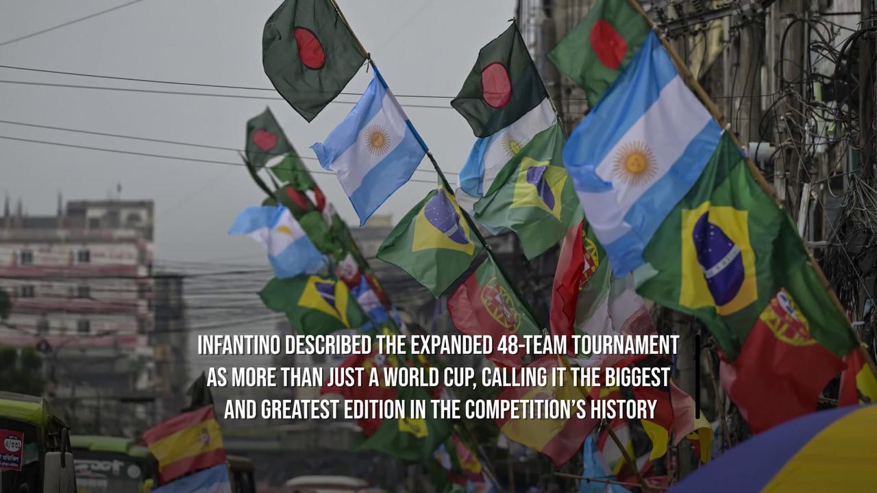 Video thumbnail for FIFA Chief Warns LA Of World Cup 'Happy Barbarians'.